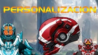 Halo 4  Armaduras amp Personalizacion hasta Ahora [upl. by Atiuqel]