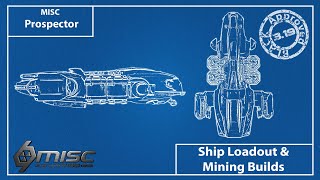 Star Citizen  Prospector Multiple Mining Builds amp Loadouts  Component Location Guide [upl. by Luapnaes]