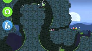 Bad Piggies Flight in the Night Level 412 Walkthrough 3 Star [upl. by Neehar]