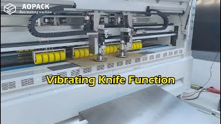 Vibrating Knife Cutting Customized Shapes Without Any Molds [upl. by Lauritz17]