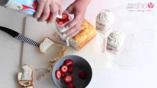 Best Strawberry Shortcake Recipe with Angel Food Cake See how easy it is [upl. by Denna531]