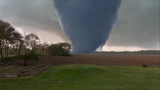 Powerful Tornado Hit Portage Michigan  Tornado 2024 [upl. by Welles]