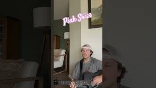 Pink Skies Zach Bryan cover [upl. by Levenson]