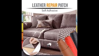 SelfAdhesive Leather Repair Patch [upl. by Tades]