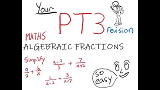 PT3 Maths ALGEBRAIC FRACTION Basics Easy Mathematics Revision [upl. by Aisercal171]