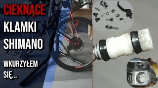 Częsty problembłąd Shimano Cieknące klamki Deore M6100 [upl. by Chung]