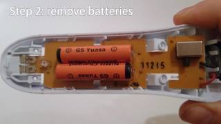 Battery Replacement Philips QC5130 english disassembled  disassembly [upl. by Callida]