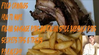 How To Make Italian Style Ribs  DIY Recipe  SECRETS REVEALED 🇮🇹 [upl. by Ycaj]