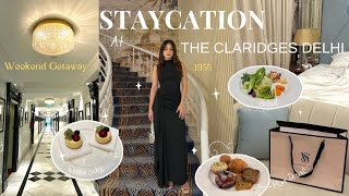 GETAWAY STAYCATION at the historic luxury hotel  THE CLARIDGES DELHI  Rich Heritage Getaway [upl. by Noyerb]