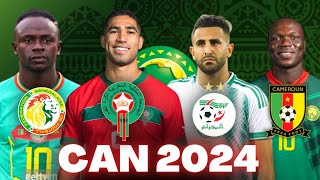 CAN 2024  Des matchs incroyables en perspective Maroc Algérie Sénégal Egypte [upl. by Juliano]