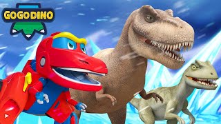 🦖GoGoDino  Best Dino Adventures with Rex amp T Rex Oviraptor Allosaurus  Cartoon for Kids Dinosaur [upl. by Eddana]