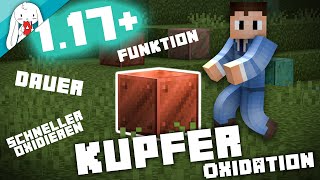 Wie funktioniert eigentlich Kupfer Oxidation  Minecraft 117  Tutorial deutsch  german [upl. by Herson386]