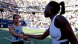 Venus Williams vs Amelie Mauresmo 2002 US Open SF Highlights [upl. by Ivey953]