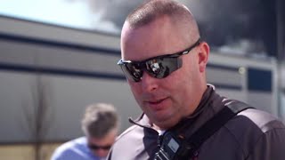 Plainfield FD Chief Brent Anderson update on Walmart distribution center fire [upl. by Noy957]