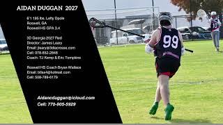 Aidan Duggan 2023 Lacrosse Highlights [upl. by Wattenberg]