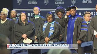 Caddo superintendent reflects on 10 years with alma matter graduates [upl. by Nylave595]