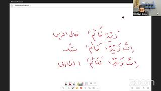EP10 II Arabic ZOOM Class II SDN Live Course [upl. by Ahseya456]