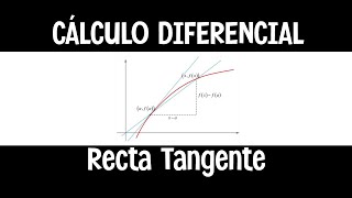 27  Cálculo Diferencial  Recta tangente ej7 [upl. by Yelehsa]