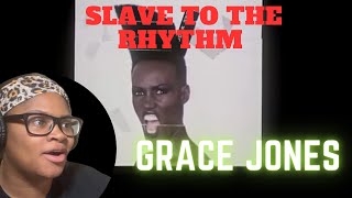 First Time Reaction  Grace Jones Slave to the Rhythm gracejones music model [upl. by Staffan]