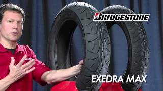 Bridgestone Exedra Max Motorcycle Tire at BikeBanditcom [upl. by Aura]