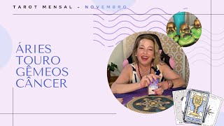 Seu Novembro  Signos  Parte 1  Áries Touro Gêmeos e Câncer  Tarot [upl. by Lhary214]