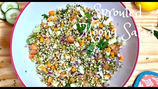 Sprouted Moong Salad  weight loss salad [upl. by Buskirk]