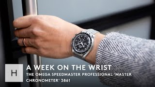 The Omega Speedmaster 3861 A Pretender Or Legitimate Heir To The Throne  A Week On The Wrist [upl. by Adiam]