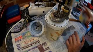 KitchenAid Stand Mixer repair  Part 2 reassembly and mixing the Sunday cake Model 5KPM5 [upl. by Gintz800]