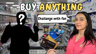 Buy anything blue challange with fan  Boht zyada bill bn gya  💸  Rabia Faisal  Sistrology [upl. by Mahala]