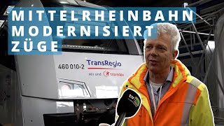 Trans Regio stellt modernisierte Züge der Mittelrheinbahn vor [upl. by Venditti]