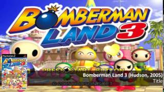 Title  Bomberman Land 3 music 1530 min [upl. by Liahus]