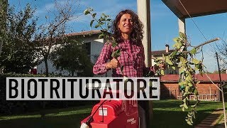 BIOTRITURATORE ELETTRICO CIPPATO PER LORTO [upl. by Newman]