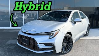 Strong Sales And Values 2024 Toyota Corolla Hybrid SE AWD Review [upl. by Yardley]