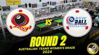 Queensland vs New South Wales  Round 2  Australian Teams Womens Grade  2024 [upl. by Undry]