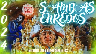 📀CD SAMBAS DE ENREDO 2024 GRUPO ESPECIAL DO RIO DE JANEIRO OFICIAL VERSÃO RIO CARNAVAL [upl. by Darmit992]