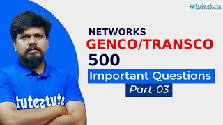 GENCO TRANSCO 500 Important Questions With Explanations Part03 tsgenco tstransco genco [upl. by Zahc792]