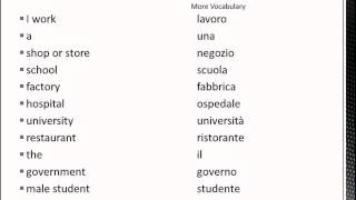 Learn to speak Italian Phrases 1 class 5 Second round of answersavi [upl. by Ttirrem295]