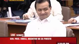 News5E  TRILLANES SMILES AFTER JPE RESIGNATION [upl. by Routh860]