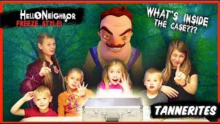 Hello Neighbor in Real Life Mystery Case  Hello Neighbor Statues and Freeze [upl. by Assirrak]