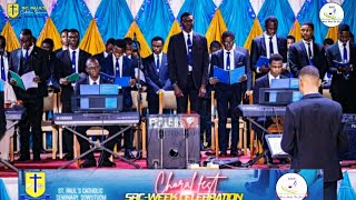 ❤️Ghanaian Catholic Choral Agbadza Spec medleys with St Pauls Seminary Choir ChoralFest SRC Week 23 [upl. by Assirral]