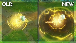 All Amumu Skins OLD and NEW Visual Effects VFX Update 2019 League of Legends [upl. by Ferris167]