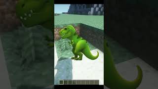 Did Dinosaurs Ever Exist In Minecraft shorts [upl. by Sanfo]