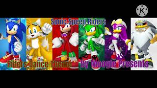 Sonic Speed Riders Riders Dance Theme  Moogle Presents [upl. by Dibbell]