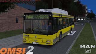 Omsi 2  Ahlheim Laurenzbach Updated  Line 148  MAN NL263 CNG [upl. by Glory]