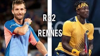 Corentin Moutet VS Eliakim Coulibaly  ATP Challenger Rennes 2023  Round of 32 [upl. by Armillas443]