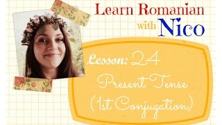 Learn Romanian with Nico  Present Tense 1st Conj with infix ezeaz [upl. by Pinelli]