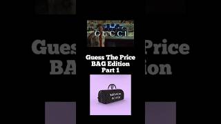 Guess The Price Bag Edition Part 1 Bag tasche bagquiz newbag [upl. by Urd]