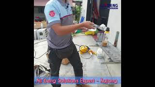 Tampal lubang menggunakan Readymixed Join Compound dgn cantik amp mantop [upl. by Eugaet736]