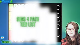 ranking the sims 4 packs [upl. by Peggie]