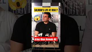 BREAKING SALMANs Life in Jeopardy Arbaaz Khan SPEAKS OUT  Baba Siddique  shorts [upl. by Annair]